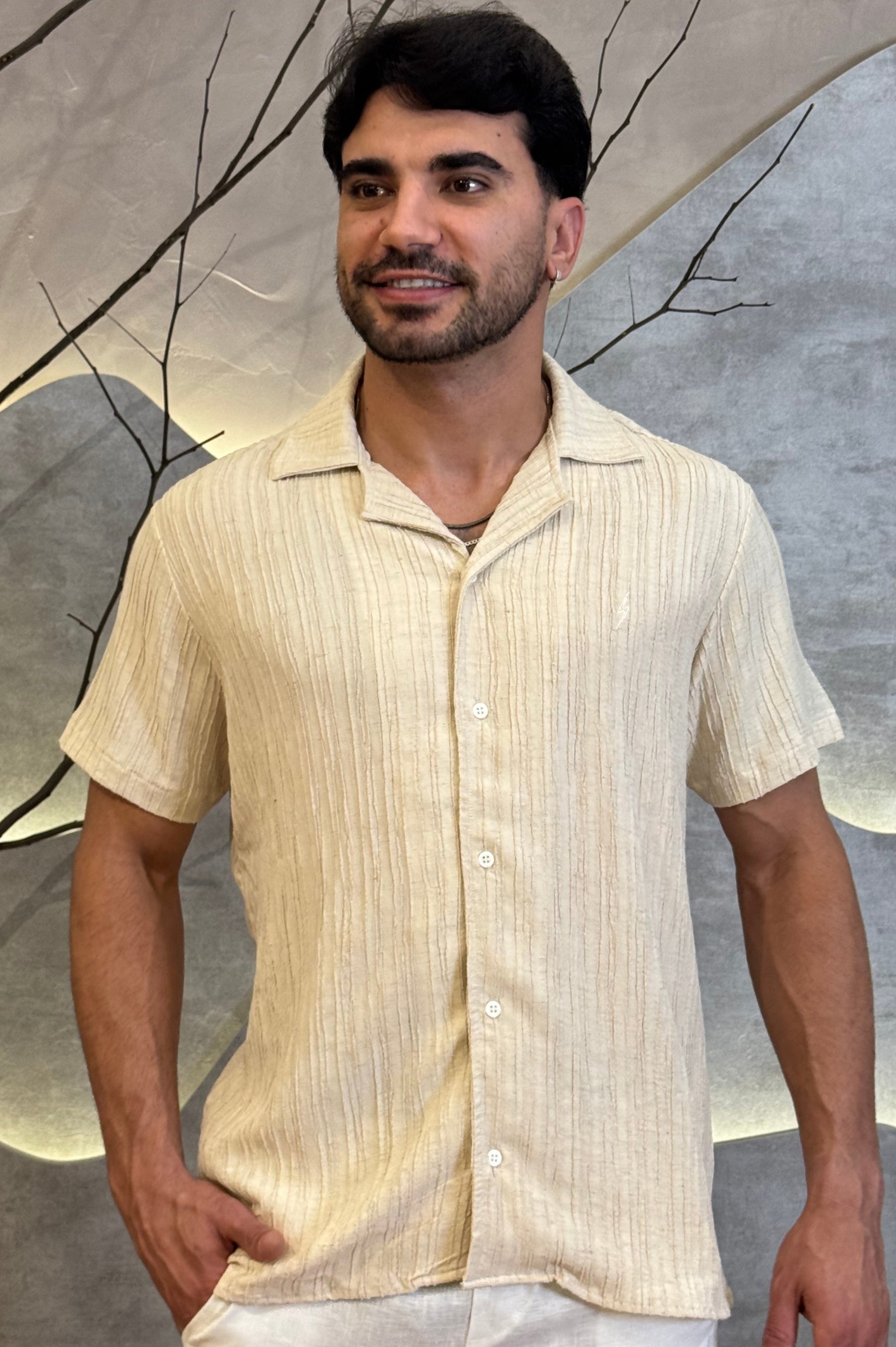 Camisa Resort Manga Curta Zeus