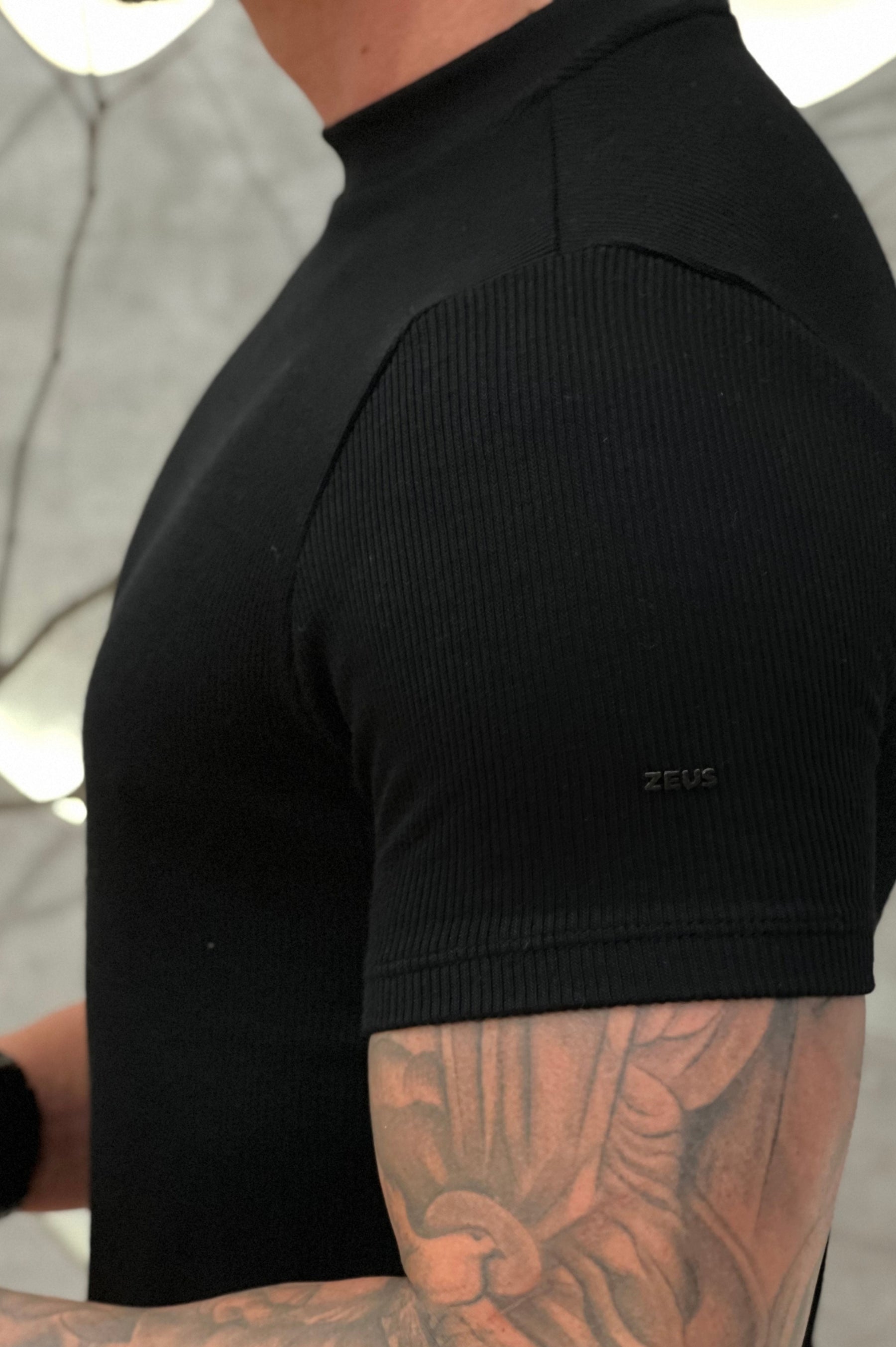 Camisa Tricochamp Canelada Zeus Preta