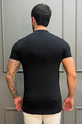Camisa Gola Henley