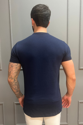 Camisa Gola Henley