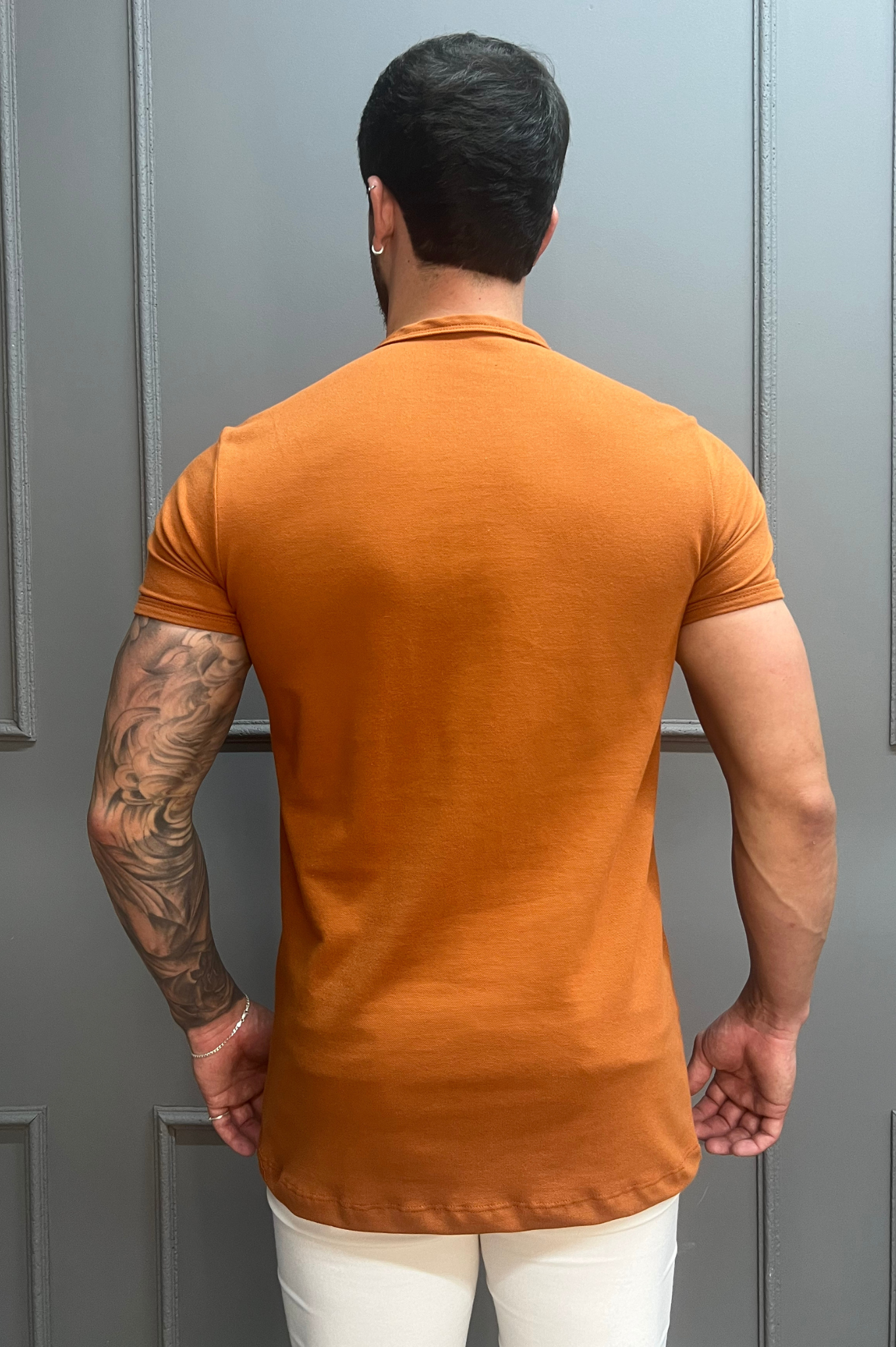 Camisa Gola Henley