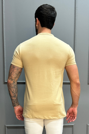 Camisa Gola Henley