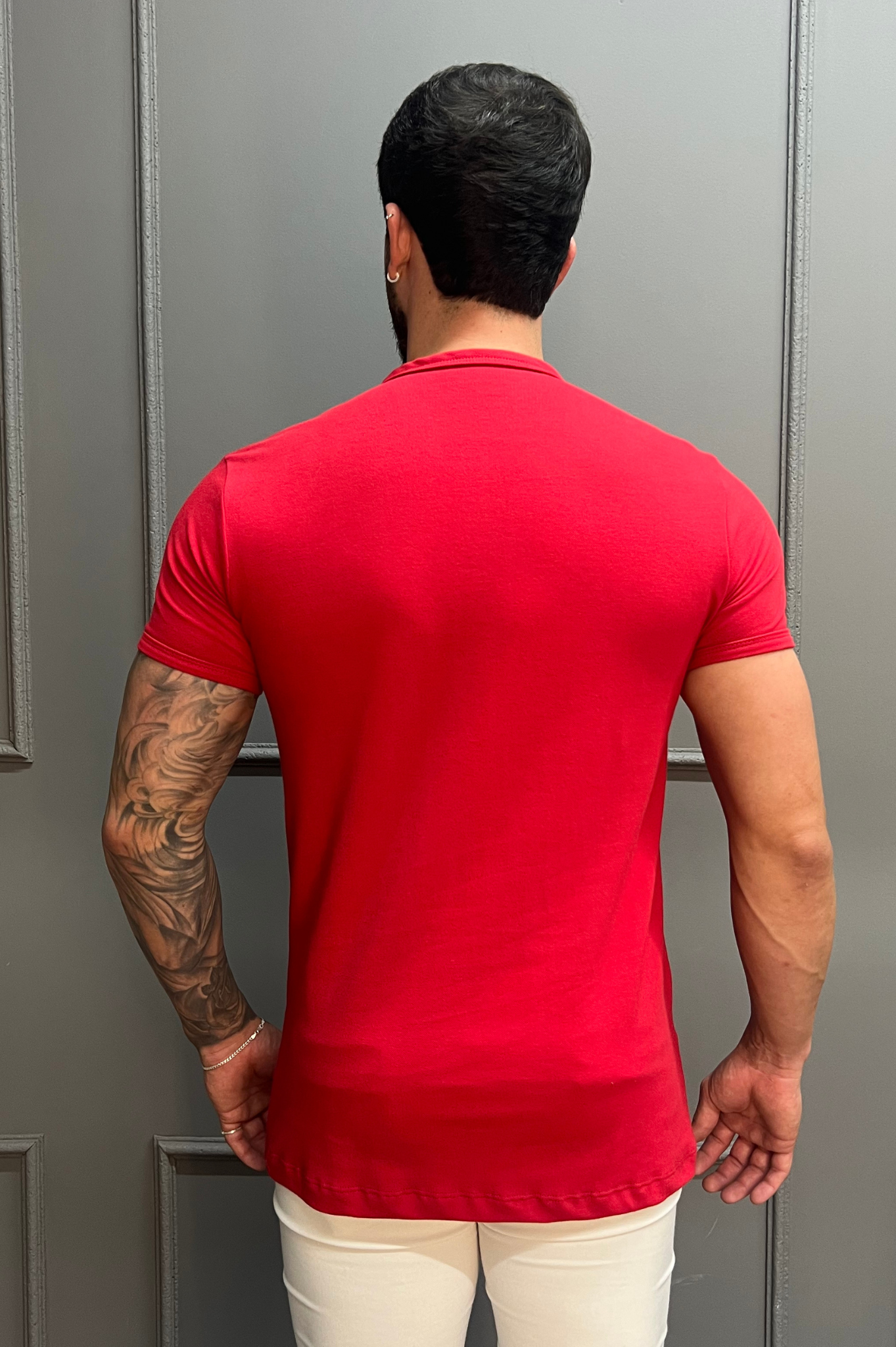 Camisa Gola Henley
