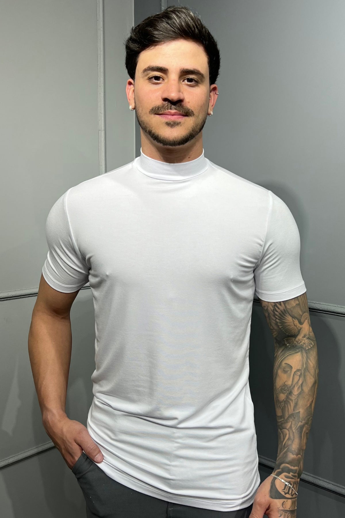 Camisa Modal Manga Curta Zeus