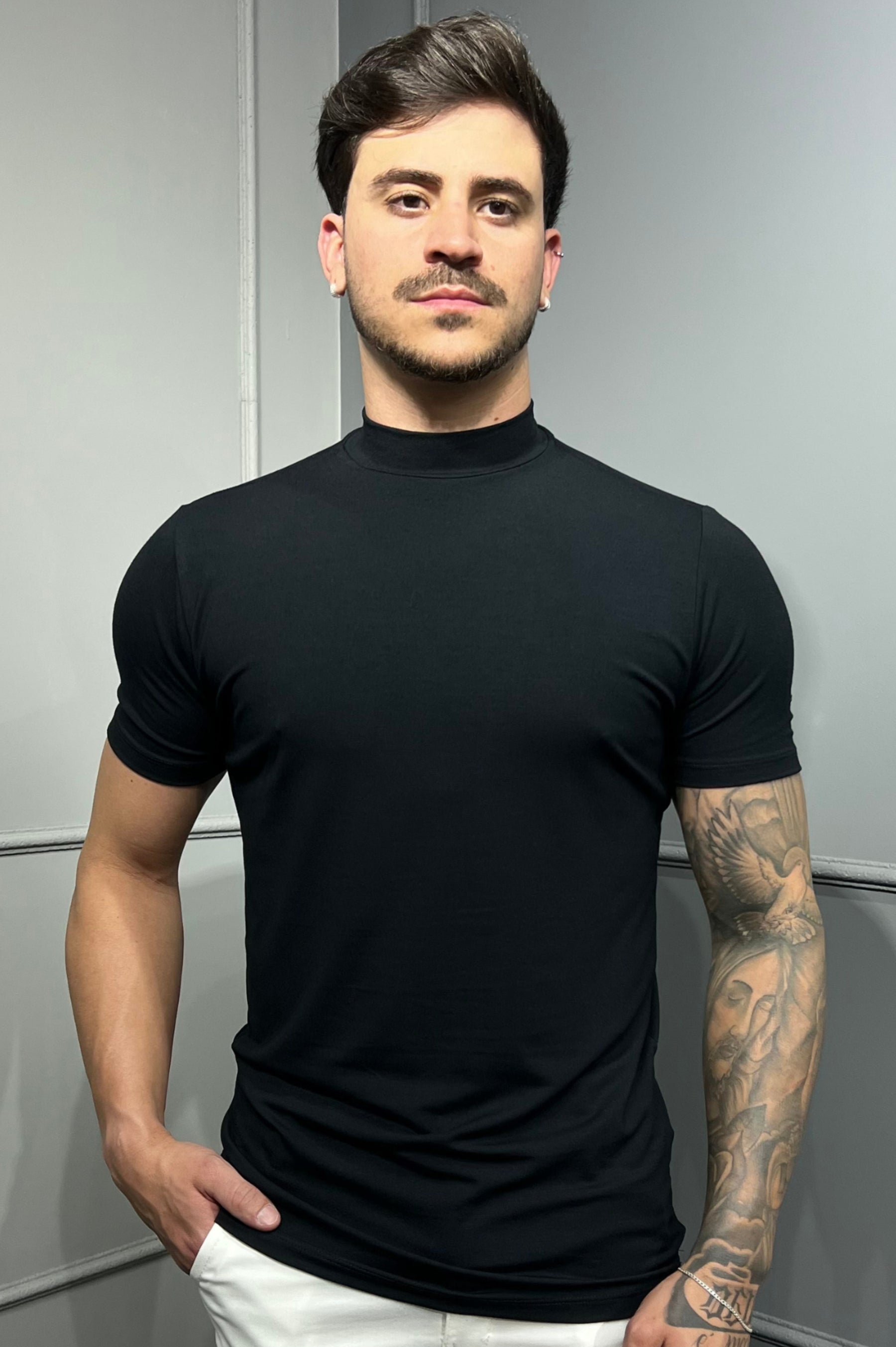 Camisa Modal Manga Curta Zeus