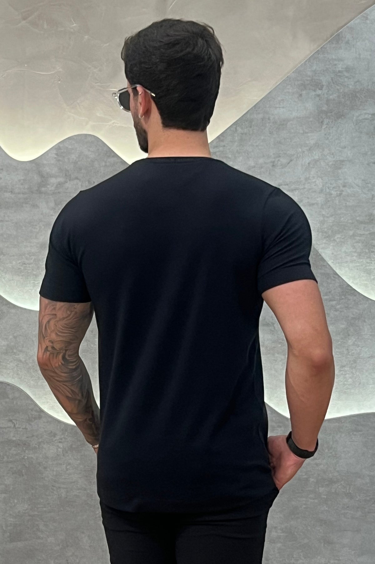 Camisa Piquet Pima Zeus Preto