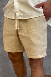 Short 100% Linho Zeus