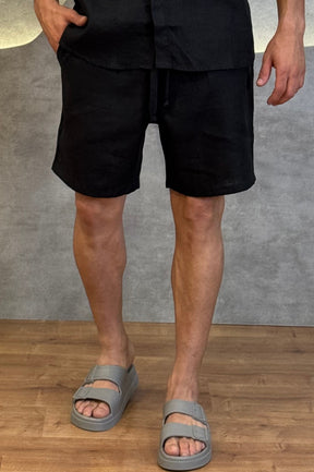 Short 100% Linho Zeus