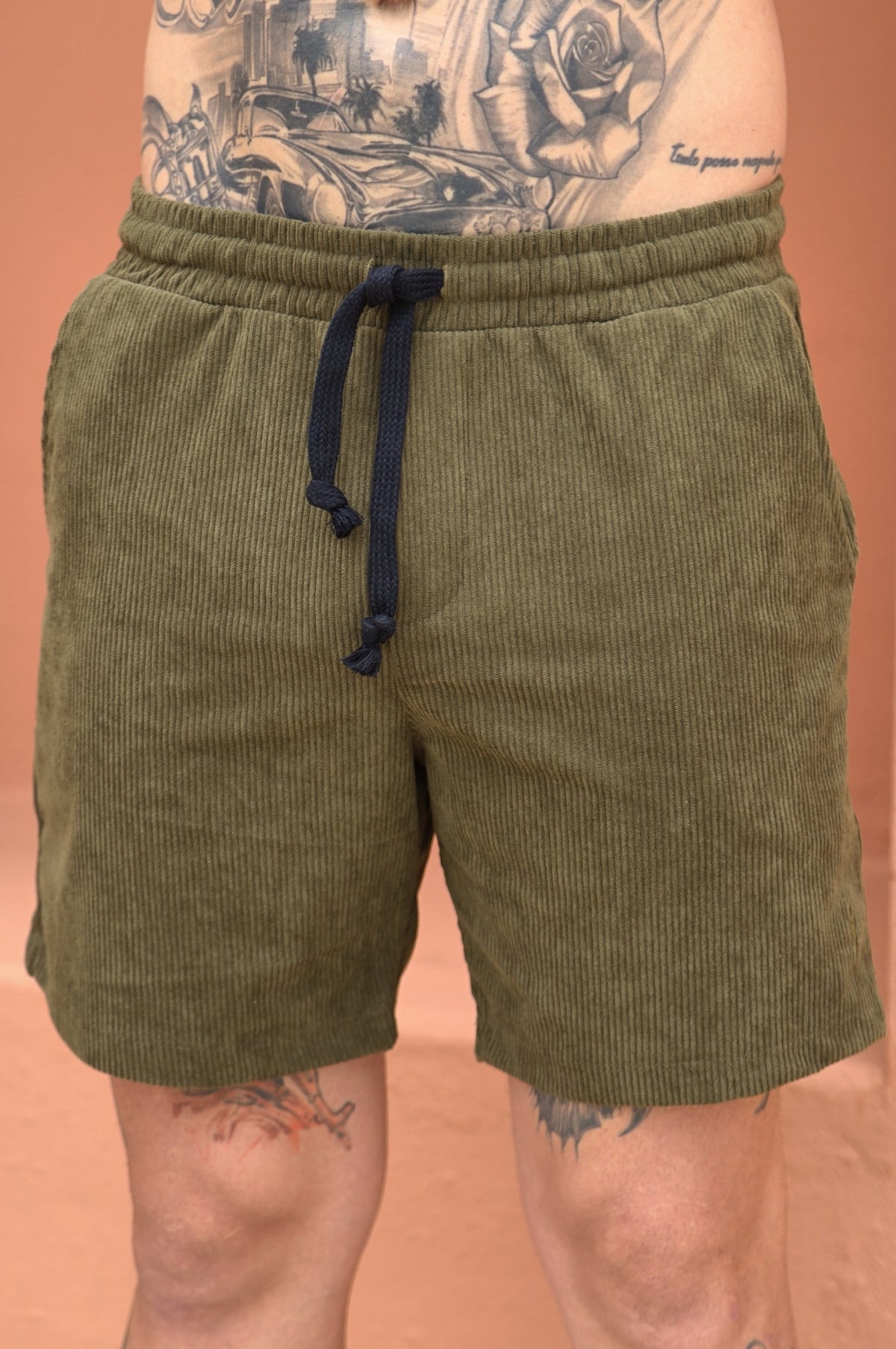 Short Cotelê Aveludado Zeus