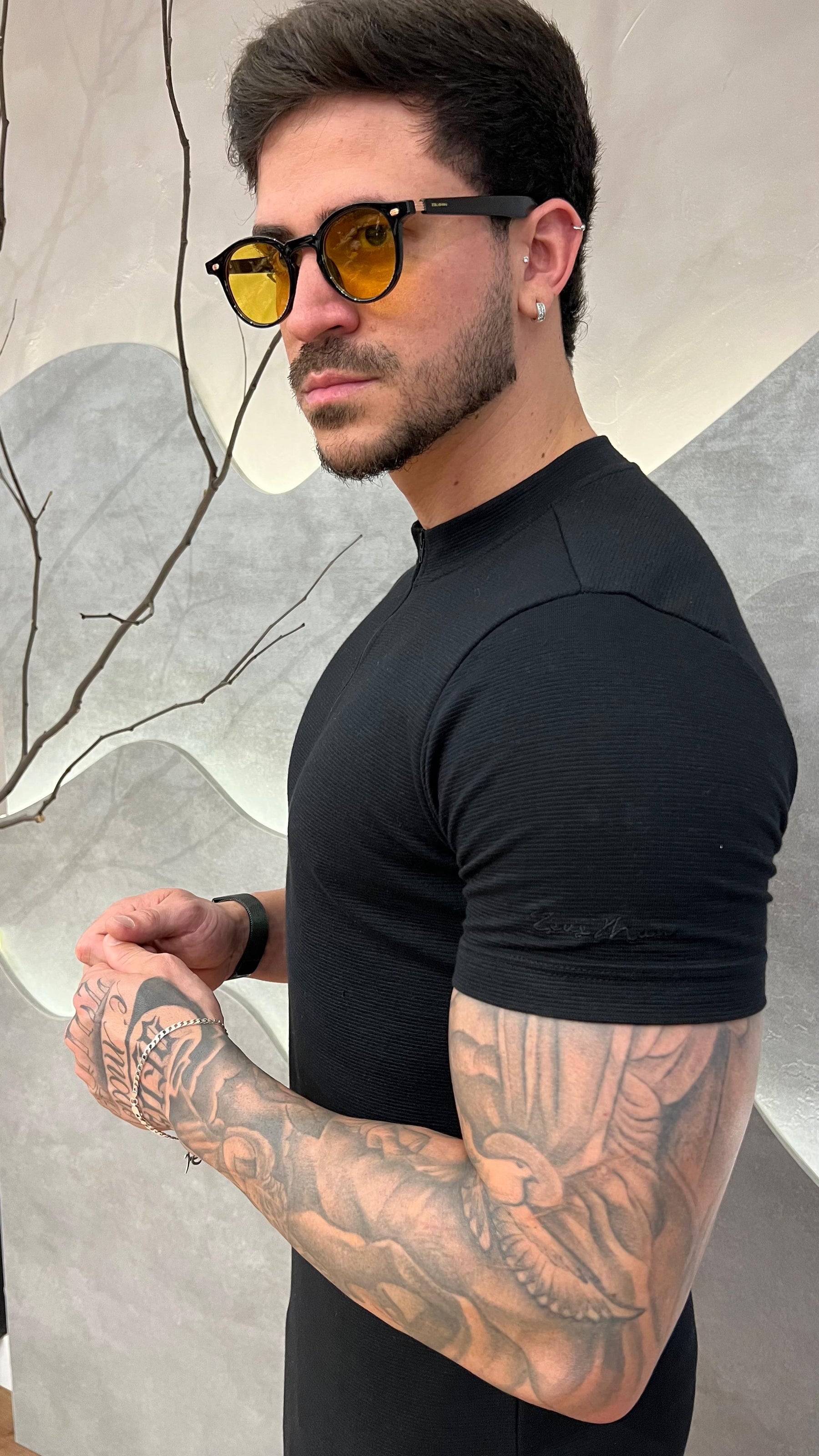 Camisa Half Ziper