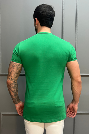Camisa Gola Henley