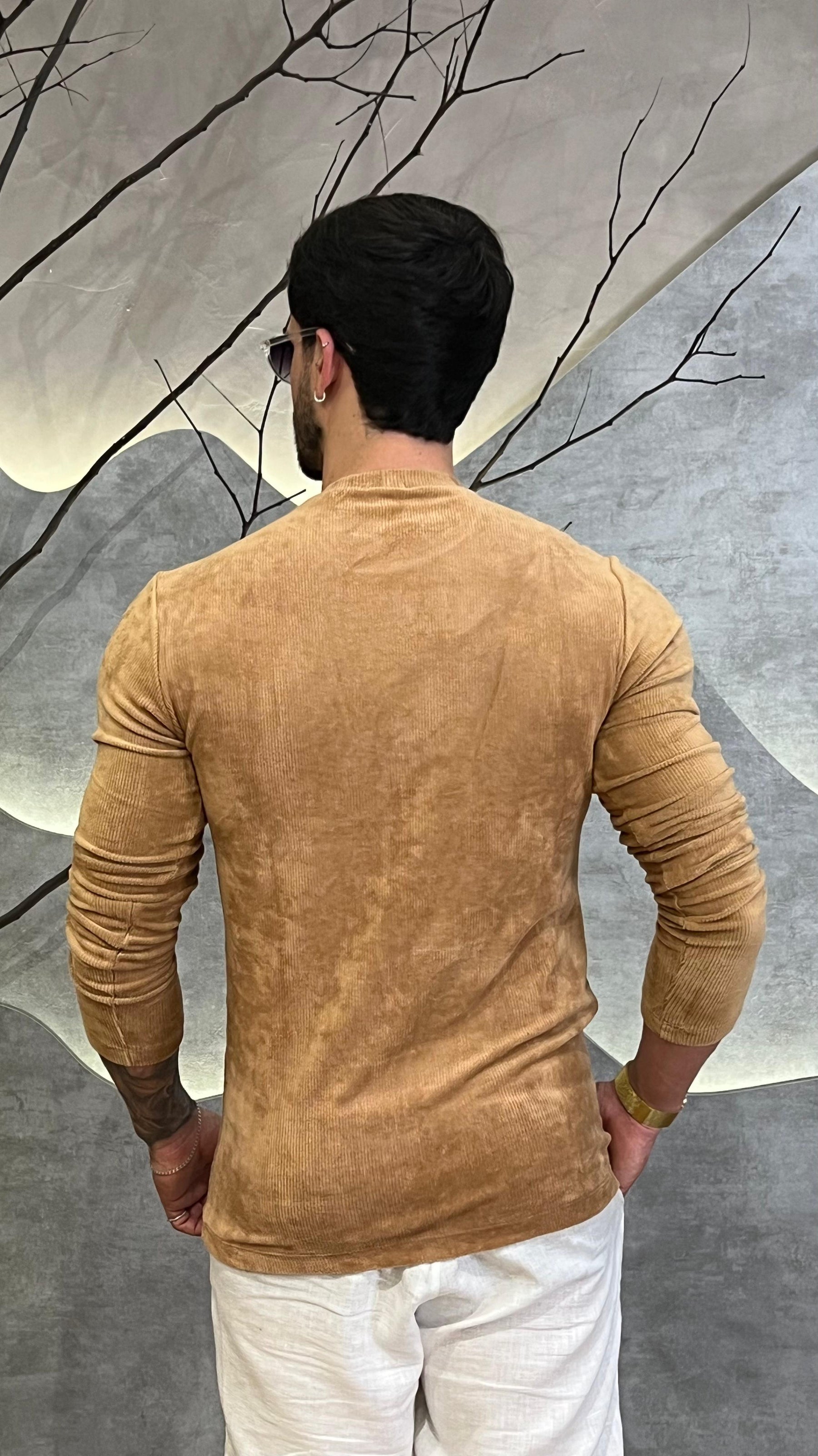 Camisa Cotelê Aveludada Zeus