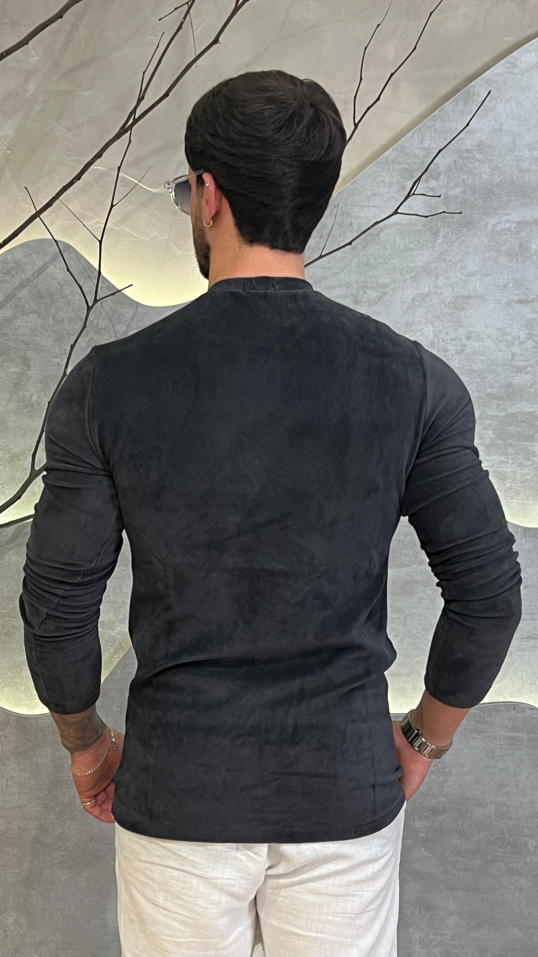 Camisa Cotelê Aveludada Zeus