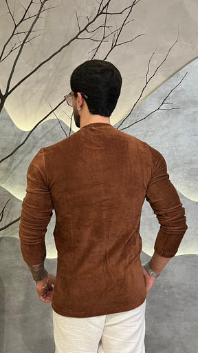 Camisa Cotelê Aveludada Zeus