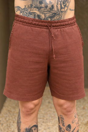 Short 100% Linho Suíço