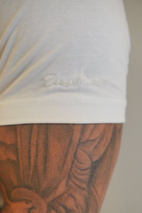 T-Shirt Cotton com Elastano Zeus Branca