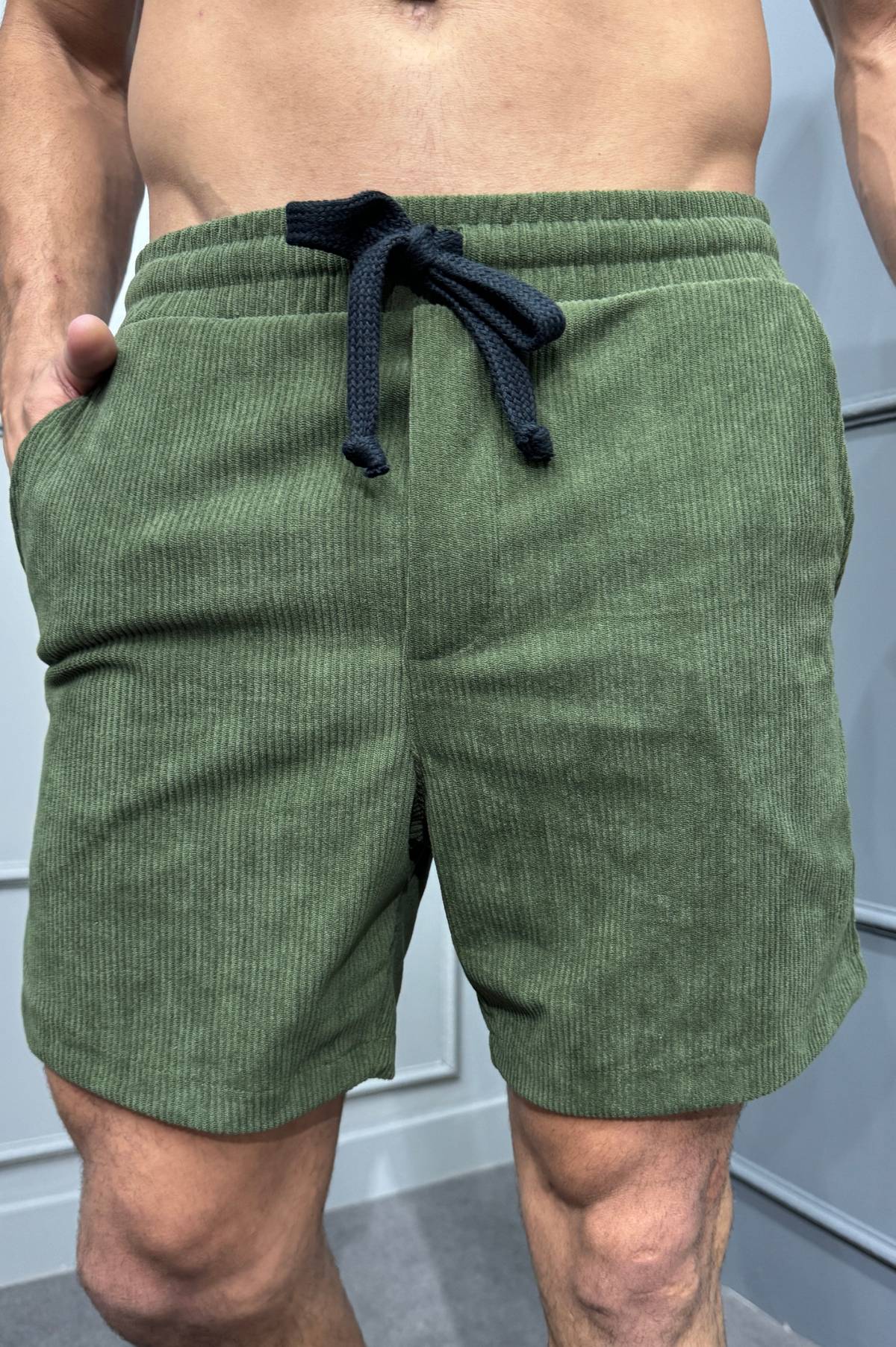 Short Cotelê Aveludado Zeus