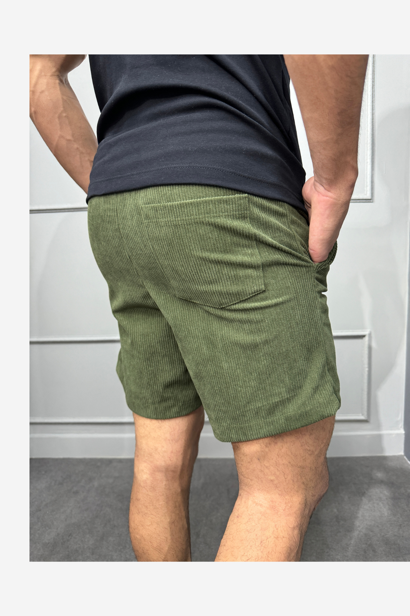 Short Cotelê Aveludado Zeus