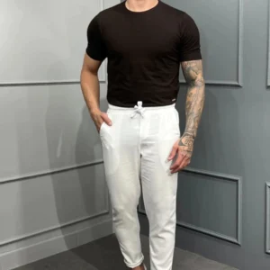 Calça linho Zeus- Branca