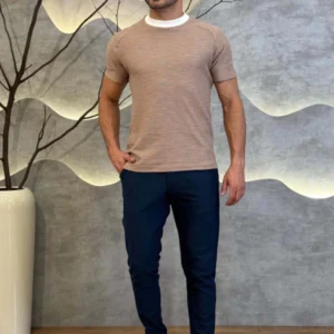 Camisa Patagônia Texturizada Marrom Zeus