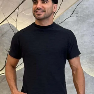 Camisa Patagônia Texturizada Preta Zeus