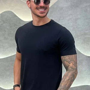 Camisa Piquet Pima Zeus Preto