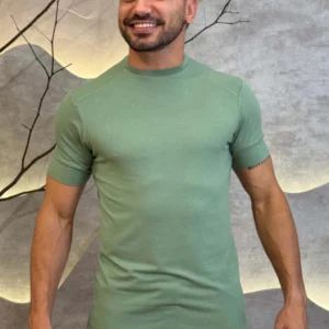 Camisa Recorte Desert Verde Folha Zeus