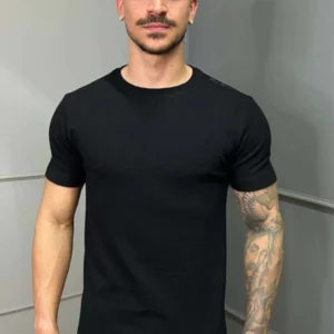 Camisa Texturizada Zeus- Preto