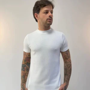 Camisa Tricochamp Canelada Zeus Branca