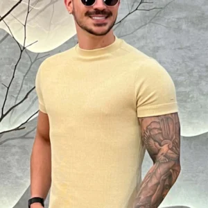 Camisa Tricochamp Canelada Zeus Palha