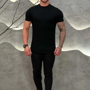 Camisa Tricochamp Canelada Zeus Preta