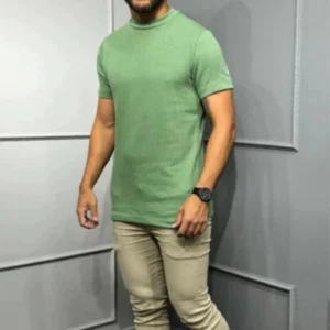 Camisa Tricochamp Canelada Zeus Verde