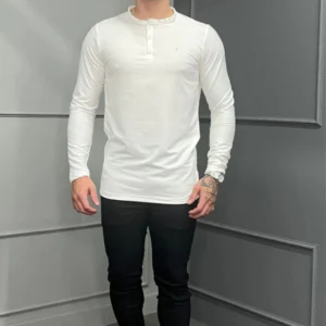 Gola Henley Manga Longa Zeus