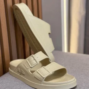 Sandália Papete Zeus - Marfim